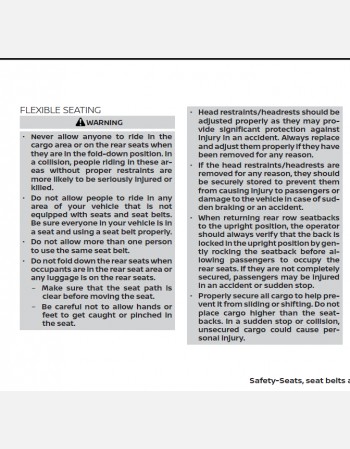 nissan murano 2023 owners manual